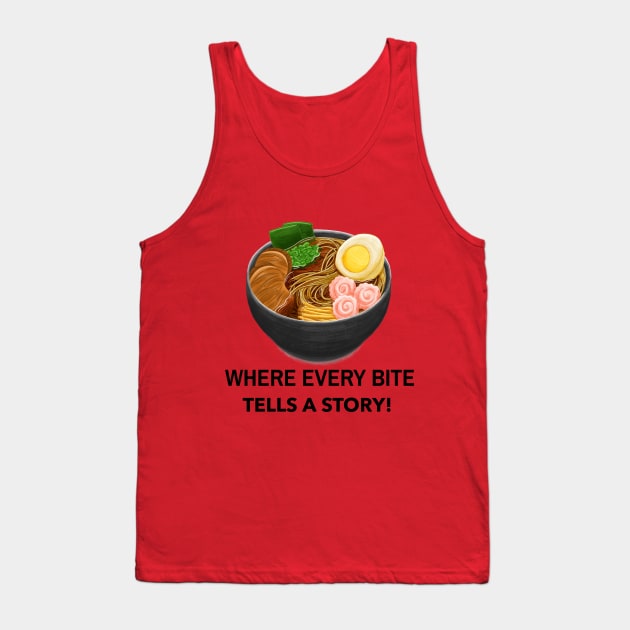 Food bloggers tell a story Tank Top by Hermit-Appeal